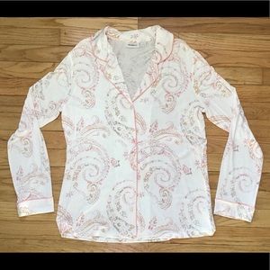 Nordstrom Lingerie Pajama Nightshirt Top Womens S